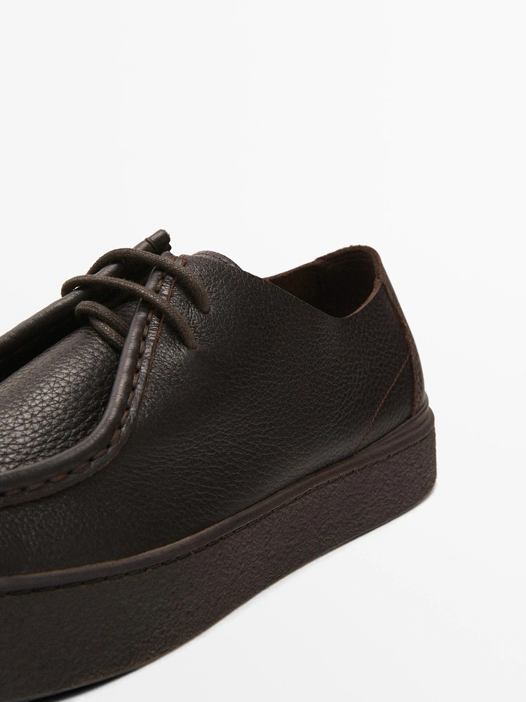 Soft leather shoes