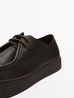 Soft leather shoes