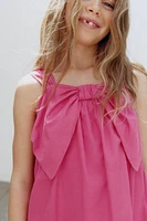 DRESS WITH MAXI BOW