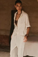 CHEMISE SAFARI AVEC LIN