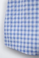 GINGHAM CHECK OVERALLS