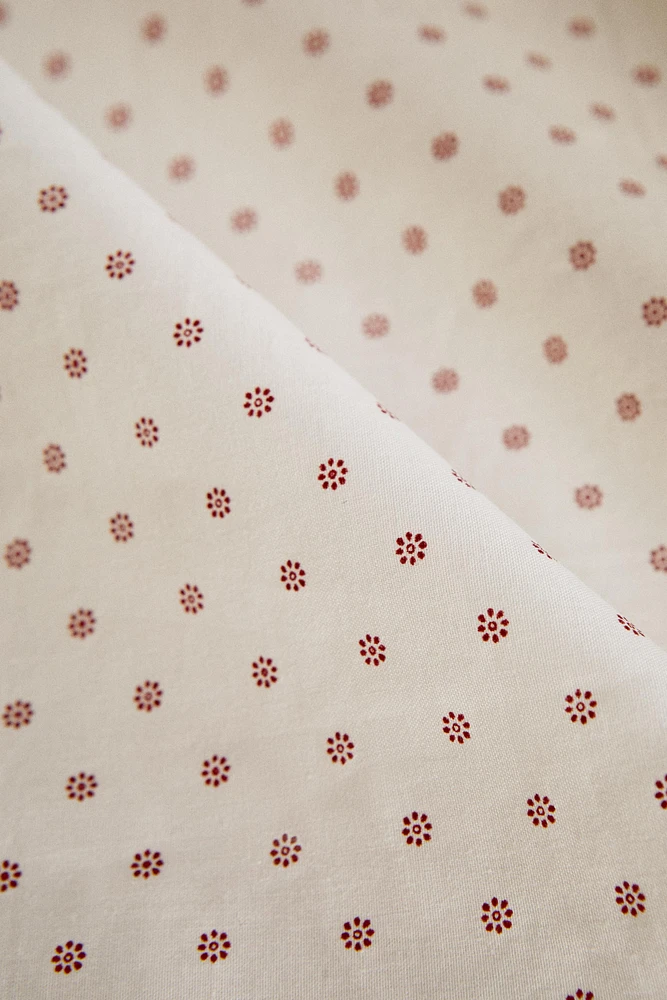CHILDREN’S MINI FLORAL PRINT DUVET COVER
