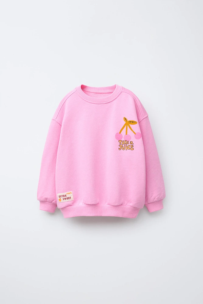 NEON FRUIT SWEATSHIRT