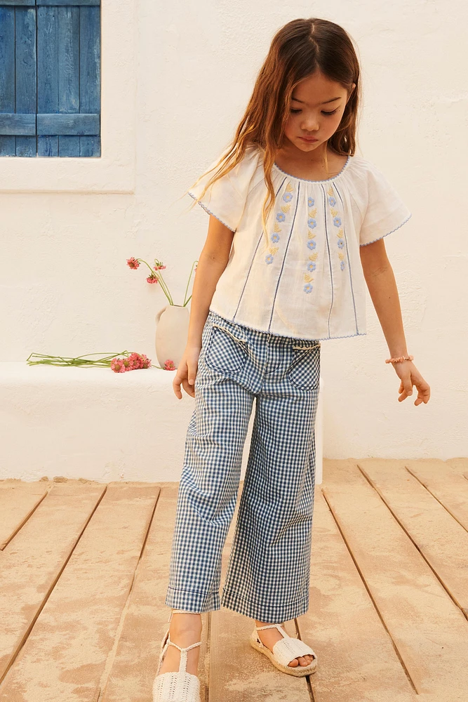 LIMITED EDITION GINGHAM PANTS