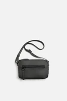 RUBBERIZED CROSSBODY BAG