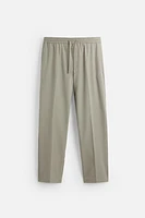 JOGGER WAIST STRETCH PANTS