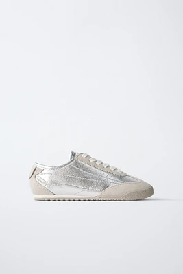 METALLIC SNEAKERS
