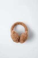 FAUX FUR CAPYBARA EAR MUFFS