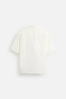 RELAXED FIT EMBROIDERED SHIRT