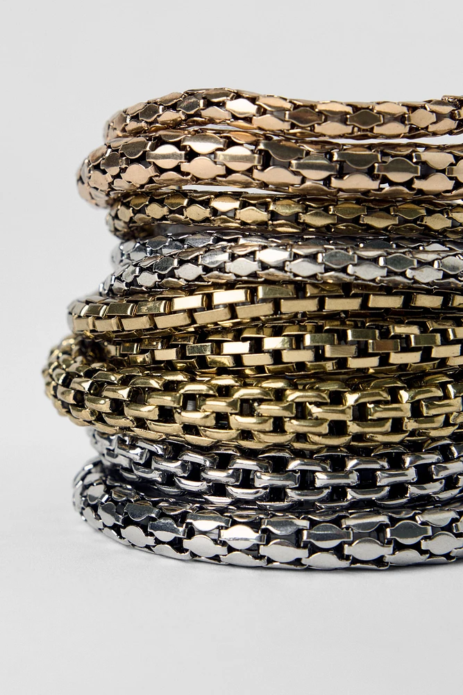 METAL BRACELET PACK KATE MOSS X ZARA
