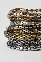 METAL BRACELET PACK KATE MOSS X ZARA