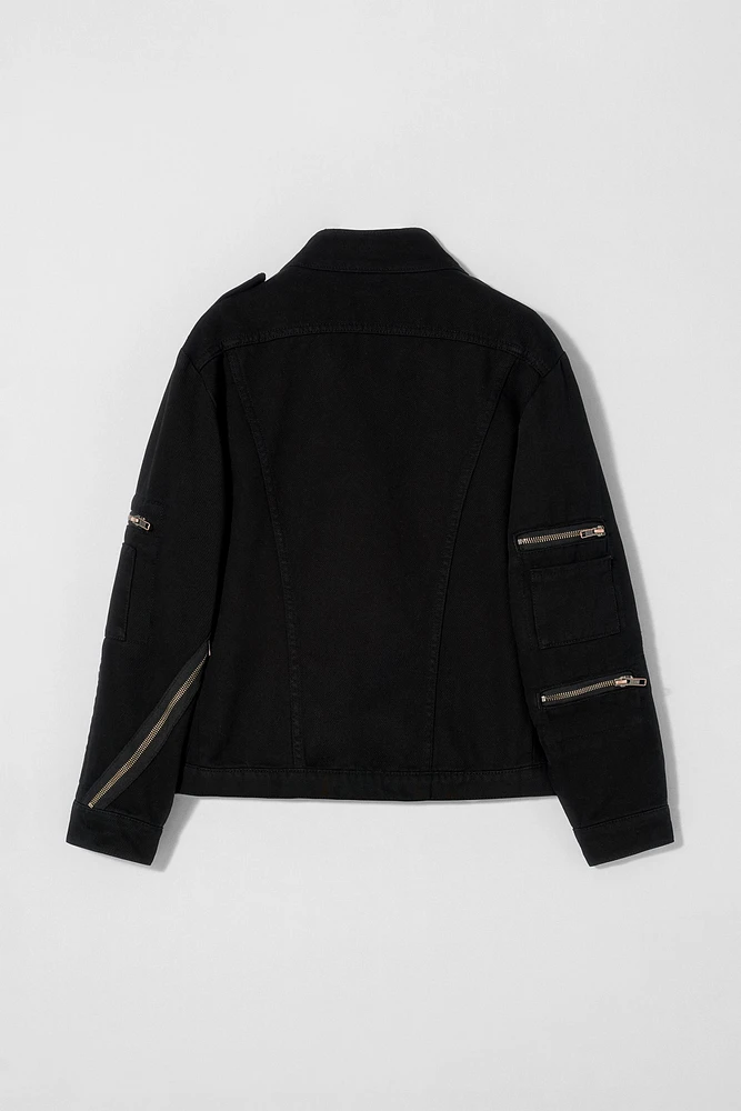 VESTE ZIPS KATE MOSS X ZARA