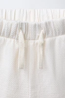 TEXTURED SHORTS