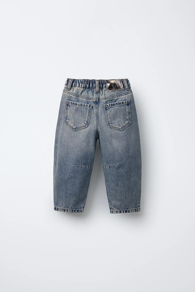 RIPPED BAGGY JEANS