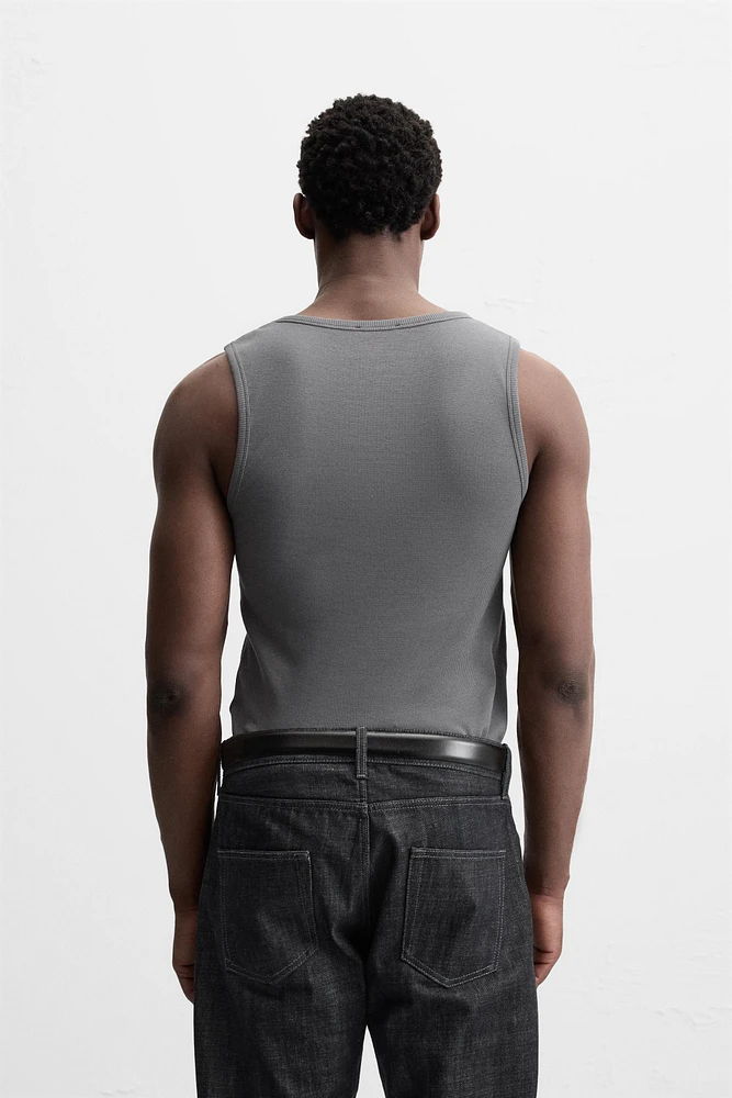 BASIC RIB TANK TOP