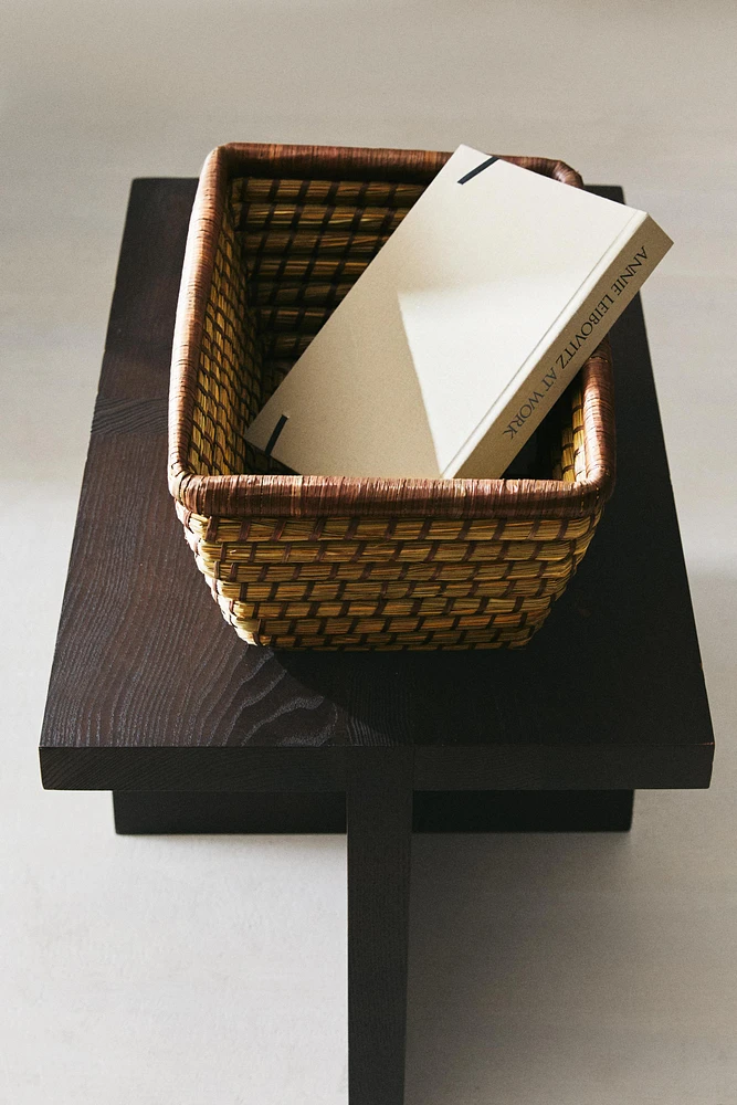 SQUARE WOVEN BASKET