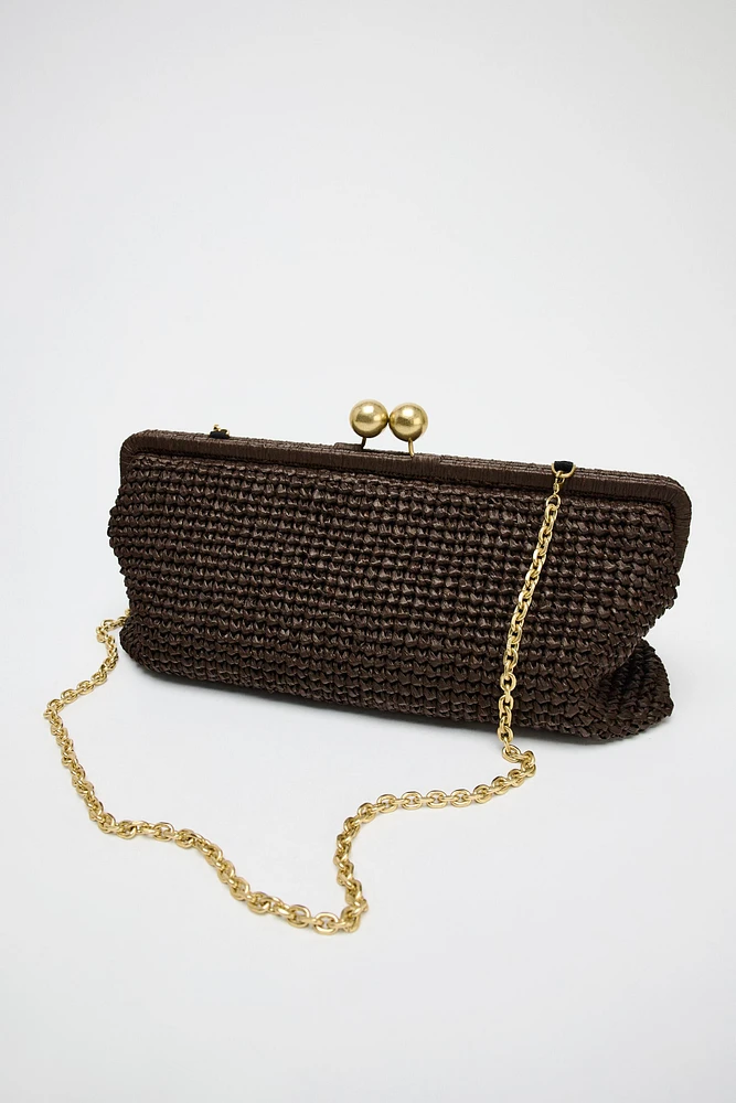 SAC ENVELOPPE TRESSÉ