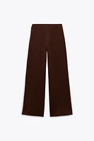 SIDE STRIPE KNIT PANTS