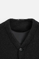 TEXTURED BOUCLÉ JACKET