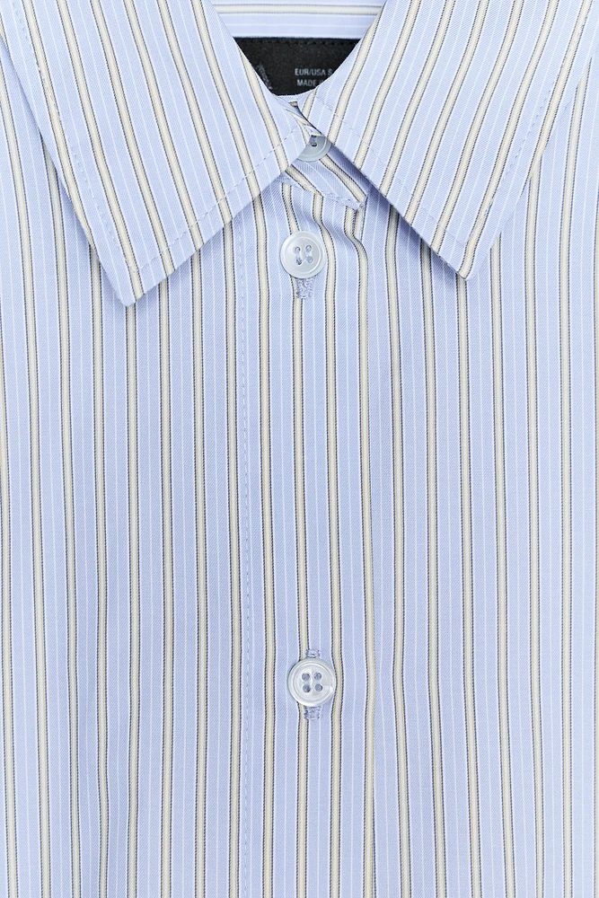 STRIPED OVERSIZE SHIRT ZW COLLECTION