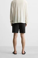 RELAXED FIT KNIT SHORTS