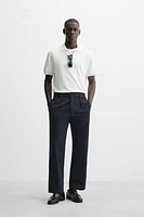 TEXTURED KNIT POLO
