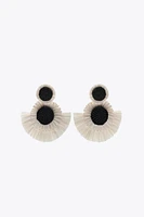 TEXTURED TWIST EARRINGS