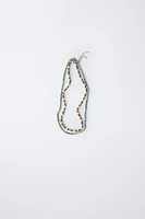 TWO PACK OF WOOD NECKLACES