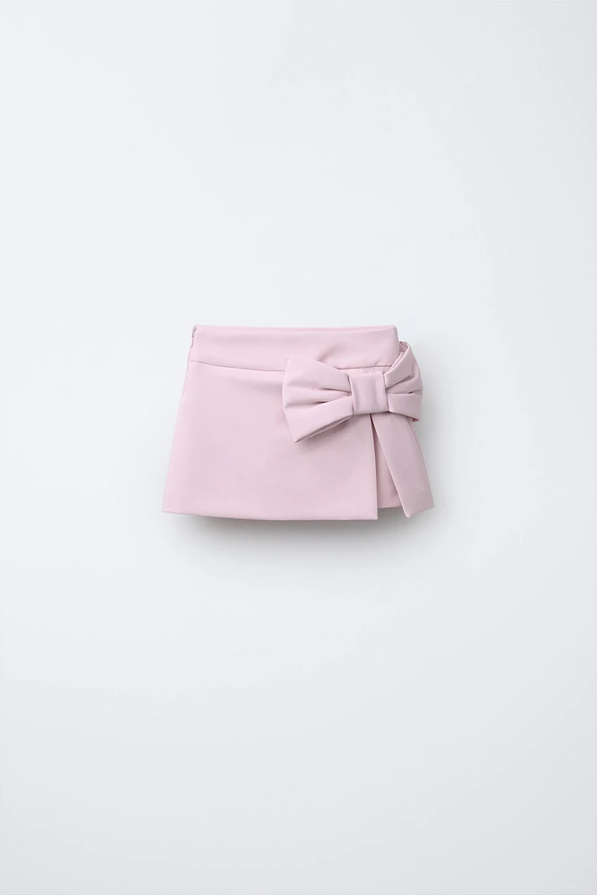 JUPE-SHORT À NOEUD
