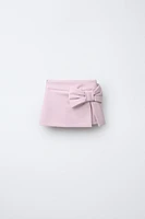 JUPE-SHORT À NOEUD