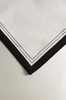PLACEMAT WITH BLACK BORDER