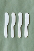 LOT COUTEAUX À BEURRE NACRE (LOT DE 4)