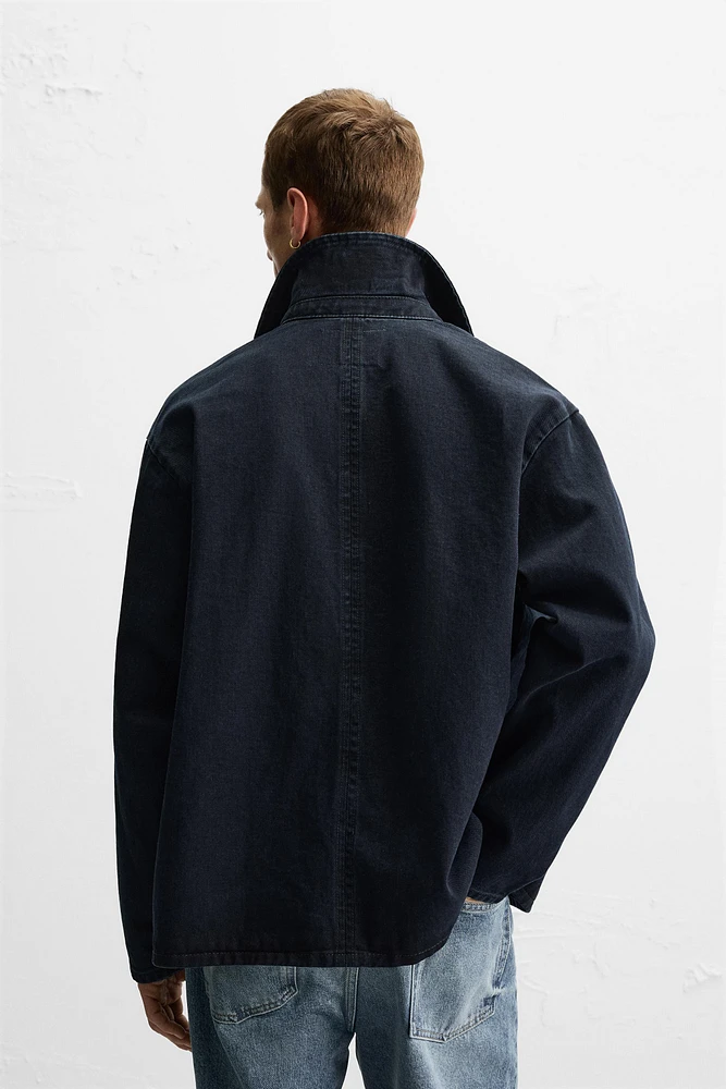BOXY FIT DENIM JACKET