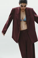 OVERSIZED DOUBLE BREASTED BLAZER