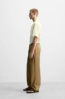 CHEMISE EN JACQUARD FROISSÉ