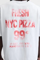 PRINTED POCKET T-SHIRT