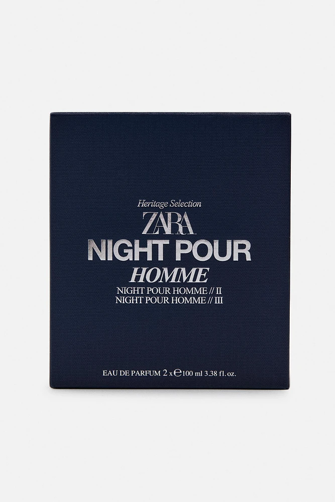 NIGHT POUR HOMME II + III EDP 2 X 100ML (3.4 FL.OZ)