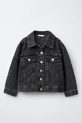 DISTRESSED DENIM JACKET