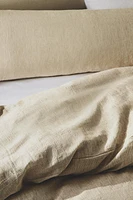 TEXTURED STRIPED DUVET COVER