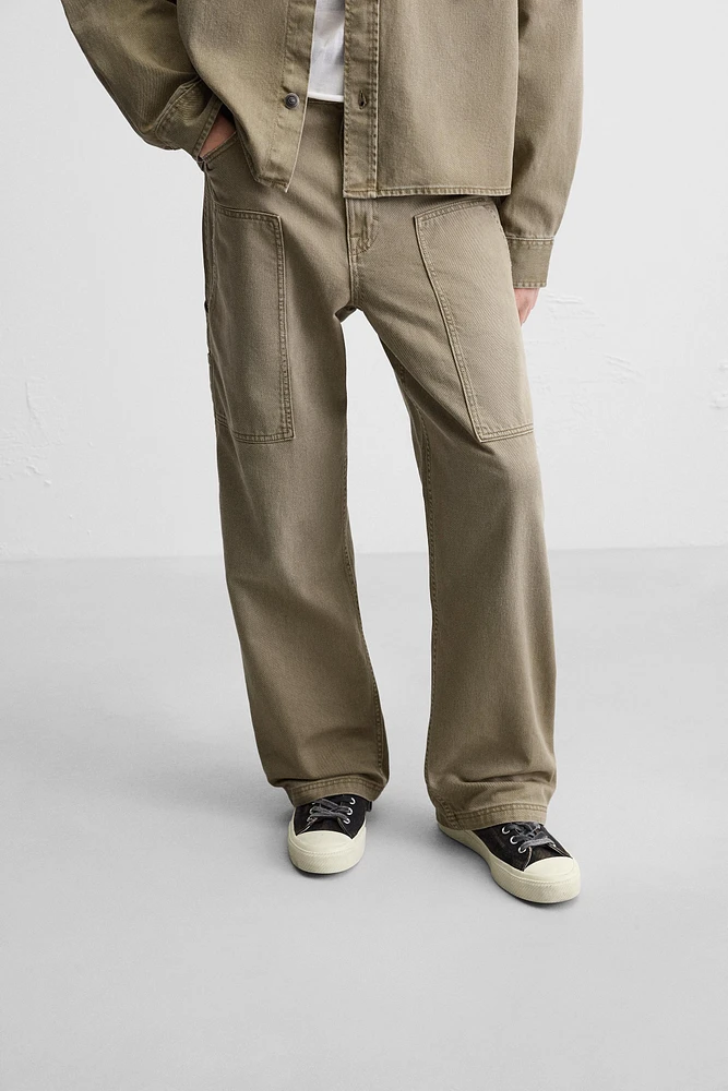 PANTALON RELAXED FIT À POCHE CARPENTER