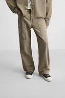 PANTALON RELAXED FIT À POCHE CARPENTER