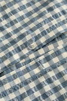 COTTON DUVET COVER GINGHAM