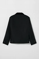 COTTON-LINEN JACKET BOBBY GILLESPIE X ZARA