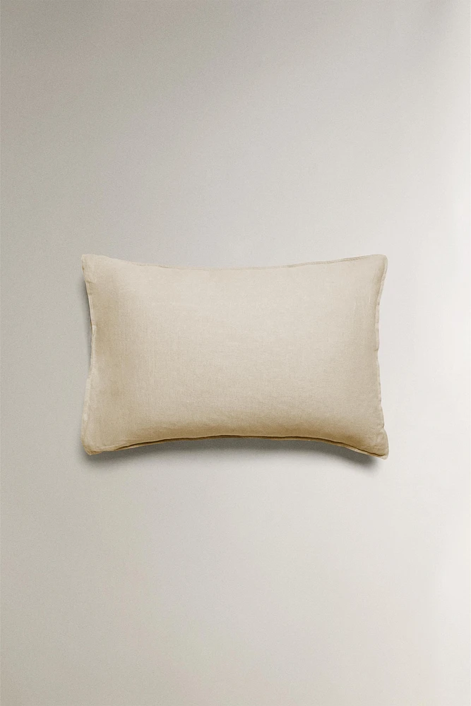 WASHED LINEN PILLOWCASE (140 GXM²)