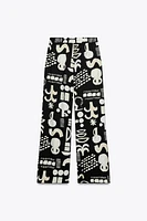 STRAIGHT LEG PANTS