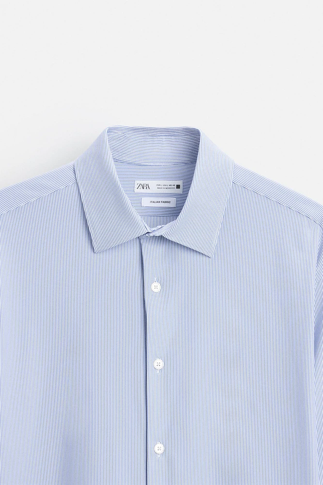 CHEMISE ÉLASTIQUE TEXTURÉE