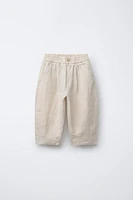 100% LINEN BALLOON PANTS