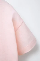 GINGHAM APPLIQUÉ T-SHIRT