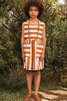 LIMITED EDITION STRIPED POCKET DRESS