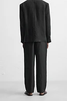 100% LINEN SUIT PANTS